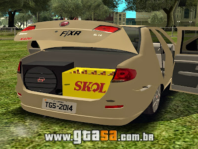 Fiat Siena 2011 EL 1.4 + Roda 17 do Idea Sporting para GTA San Andreas